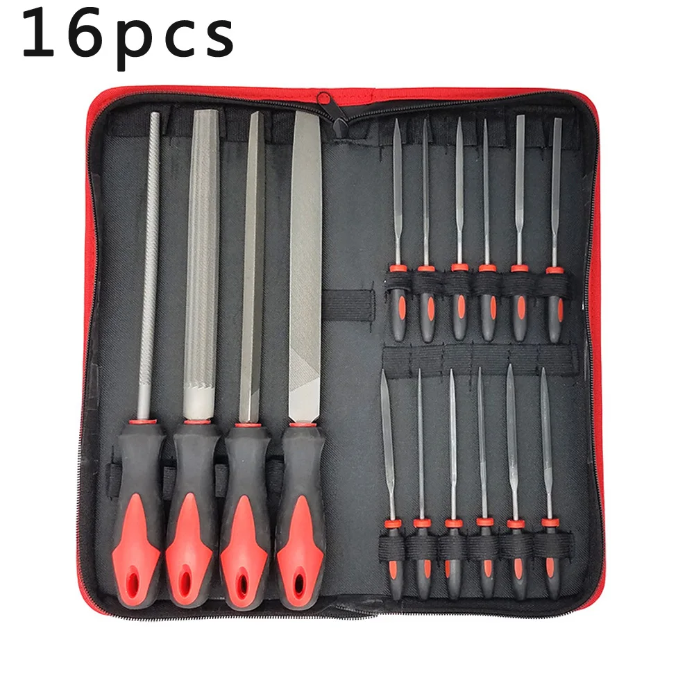 

16PCS/Set Woodworking Wood Carving Hand Chisel File Professional Gouges Tool carpentry middle teeth