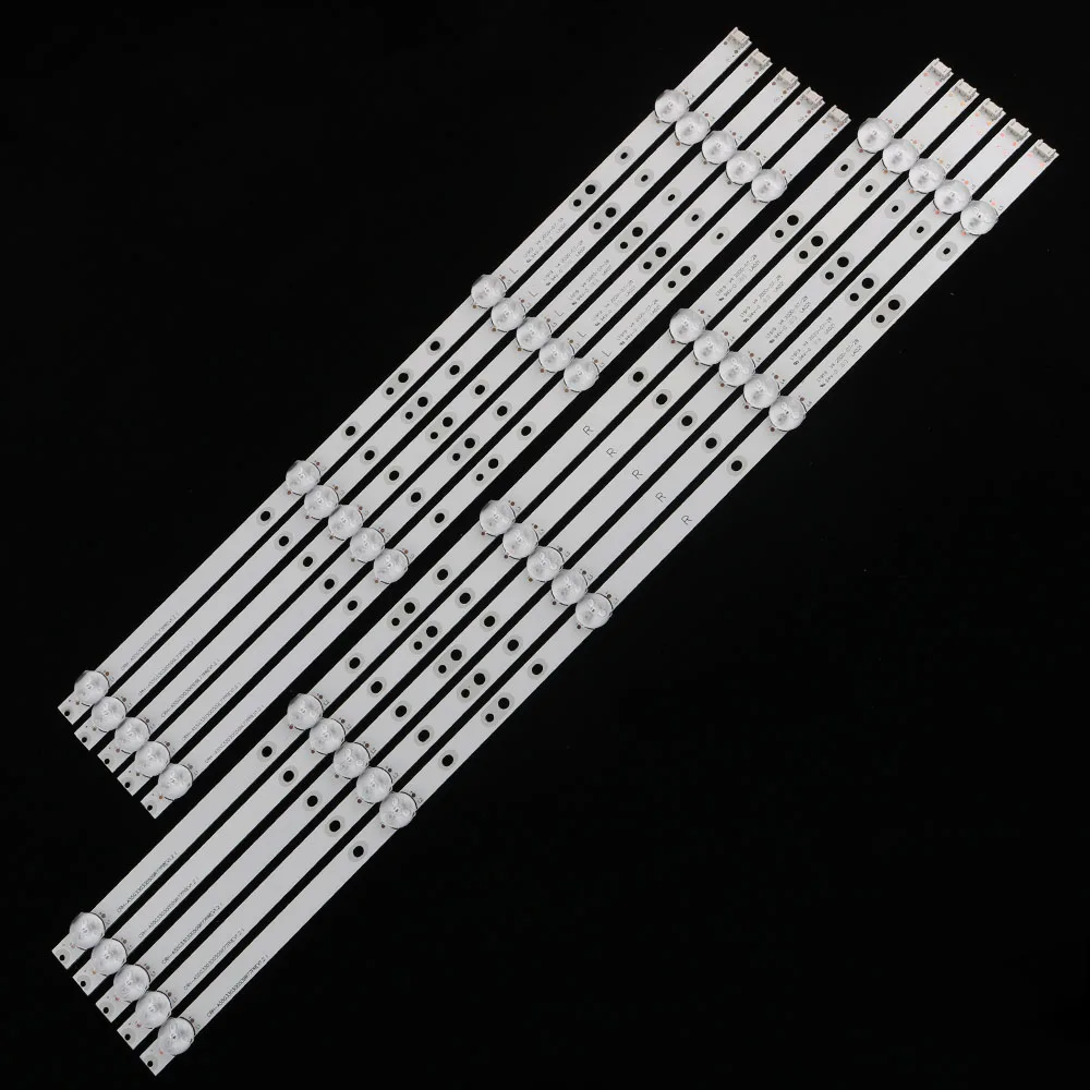 10/20 Pz Led Striscia A Led Skyworth Crh-A55G330300509R/L77Prev1.2 5835-W55000-Rp10 55 F5 55 M75 55 G3 55 G2A 55 M7S 55 M1