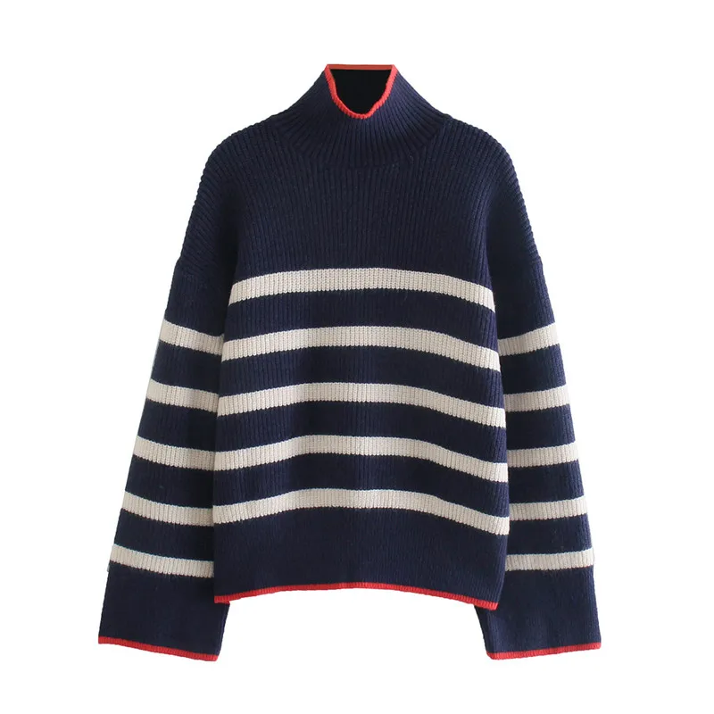 Navy Blue Turtleneck