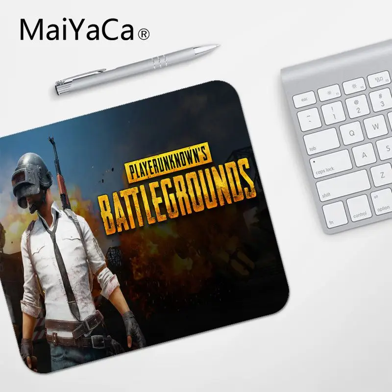MaiYaCa High Quality PLAYERUNKNOWN S BATTLEGROUNDS Silicone Pad to Mouse Game Top Selling Wholesale Gaming Pad mouse