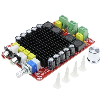 

TDA7498 Digital Power Amplifier Board 100W+100W Dual Channel Stereo o Amplifier Class D for Speaker DC 15-34V E4-001