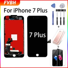Мобильный телефон Pantalla ЖК Замена для iPhone 7 Plus A1661 A1784 A1785 Ecran экран дигитайзер сборка Дисплей без битых пикселей