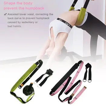 

Stretching Leg Strap Leg Stretcher Door Flexibility Trainer Premium Stretching Equipment for Ballet Yoga Gymnastics or Any Sport