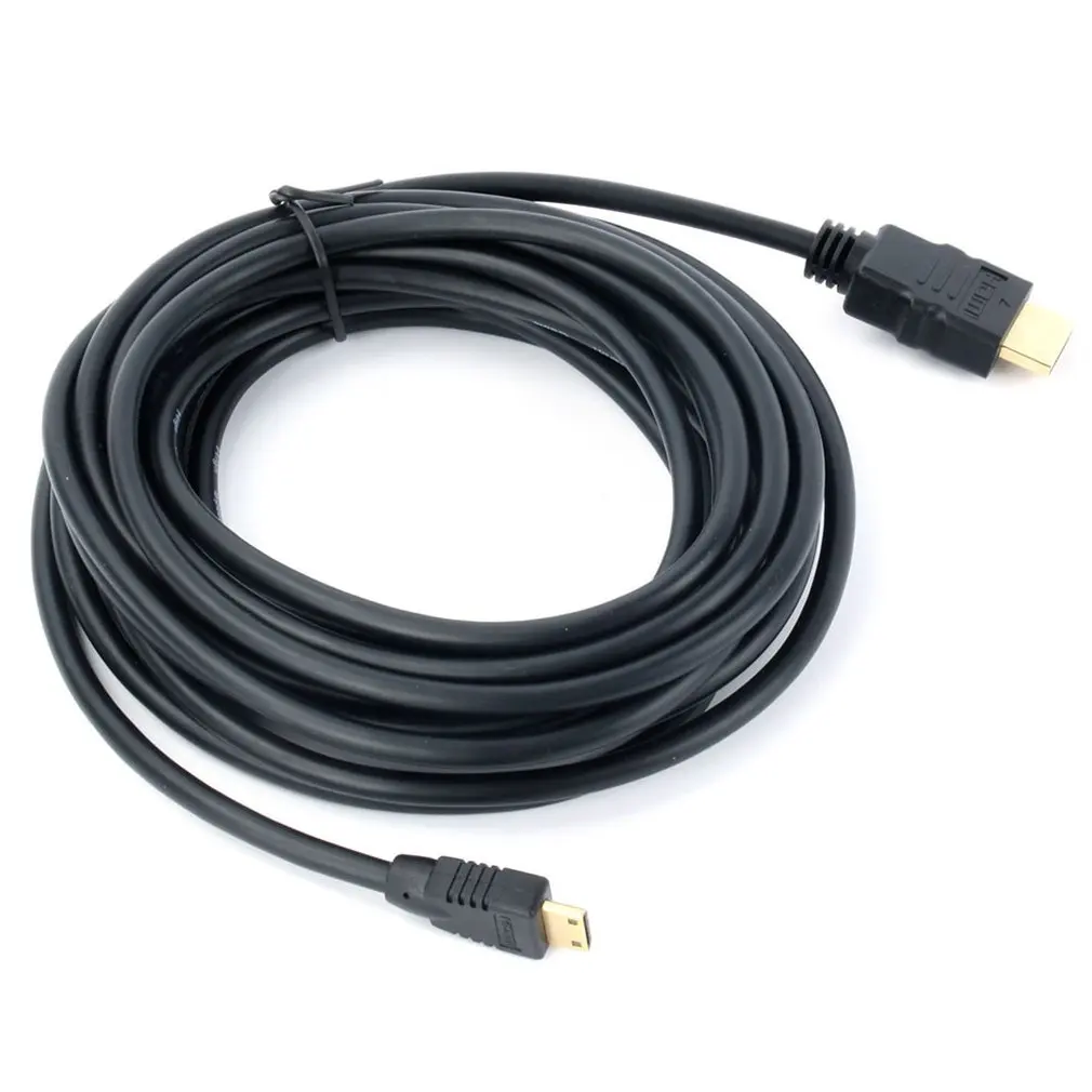 1 м 5 2 3 высокоскоростной позолоченный HDMI разъем MINI штекер кабель 4 Версия 1080p 3D для
