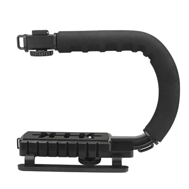 U-Grip тройное крепление для обуви стабилизаторы Видео действие ручка зажимное кольцо для Canon для sony DSLR камеры для Gopro смартфона