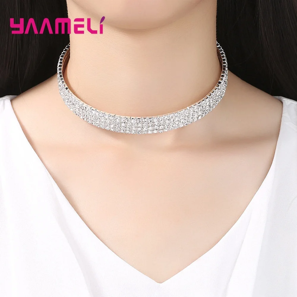 Sparkling 925 Sterling Silver Srebrne 