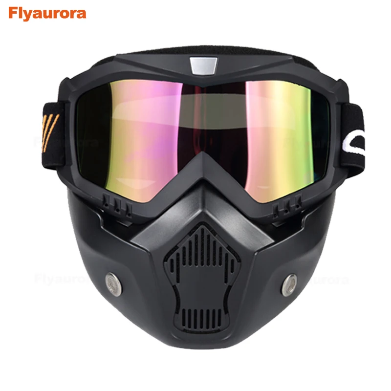 Gafas moto rcycle очки маска шлем для мотокросса c очками очки ветрозащитные Внедорожные мото кросс шлемы с очками велосипед Спорт Glasse
