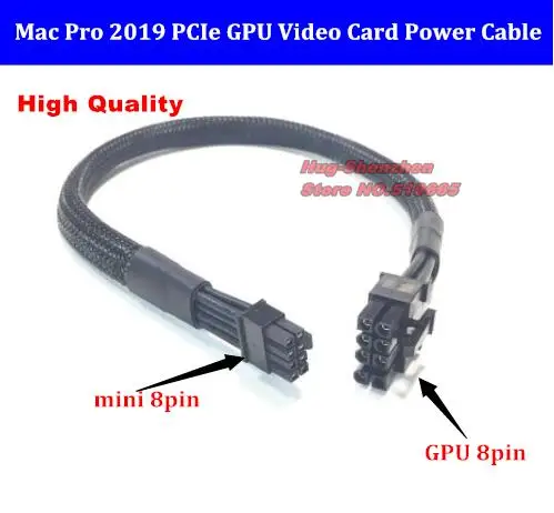 how do mac pro video cards get power