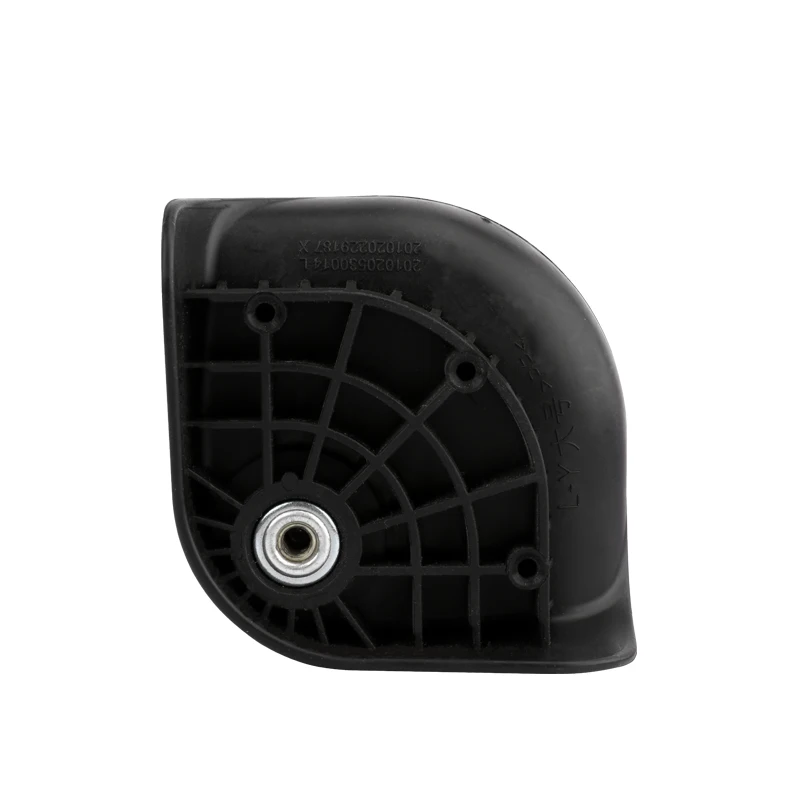 Travel Luggage Caster Accessories Replacement Set of Universal Suitcase Wheel Parts Mute Shock Absorption Black Universal Wheel