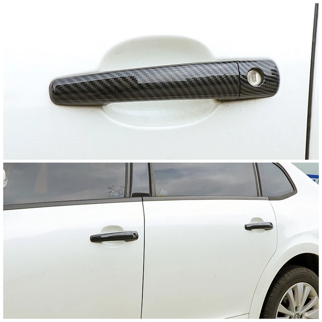 Exterior Door Handle Car Exterior Modify Chrome Door Handle Cover  Decoration Trim Protection Sticker For Peugeot 308 408 508 3008 5008 Car  Door Handle Cover : : Automotive