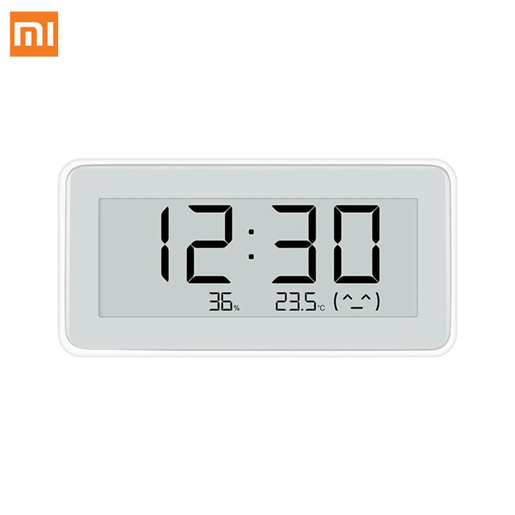 Xiaomi Mijia беспроводные смарт-электрические цифровые часы для помещений и улицы гигрометр термометр ЖК-измерения температуры инструменты Bt4.0
