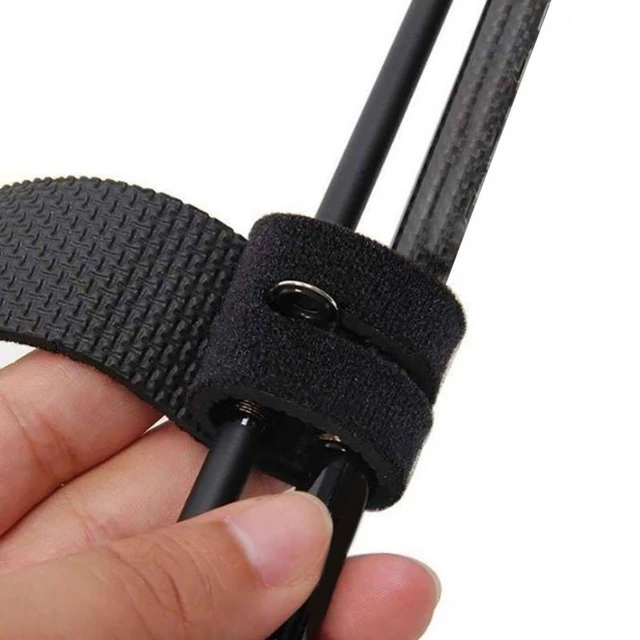 50%HOTFishing rod tied fishing gear with Velcro fixed belt belt winding  with rod holder