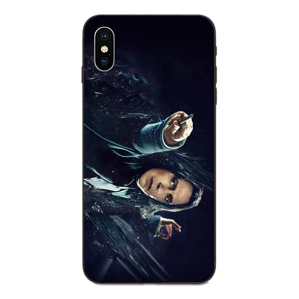 as picture Топ детальный популярный ТПУ Черный для Apple iPhone 4 4s 5 5S SE 6 6S 7 8 Plus X XS Max XR Severus Snape - Цвет: as picture