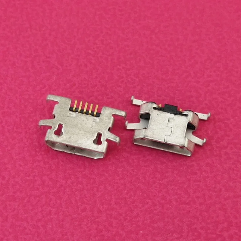 

100pcs Micro USB Jack Female 5pin Connector For Sony Xperia M C1904 C1905 C2004 C2005 Charger Connector Socket Plug