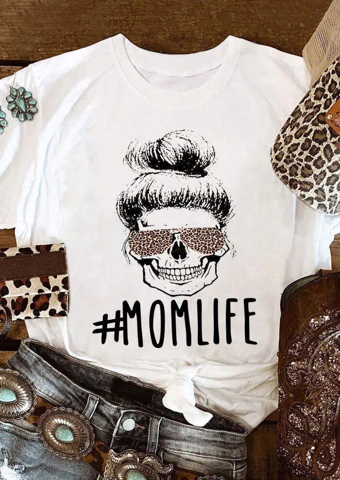 Skeleton mom life shirt Clearance