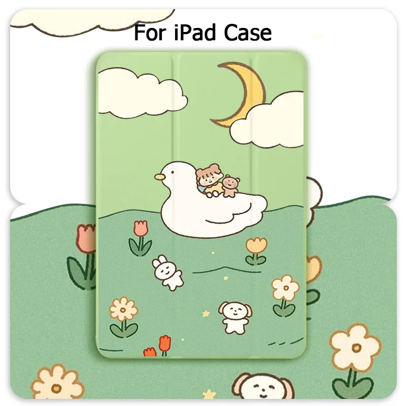 For ipad 7th 8th Generation case Cute Anime Pro 11 Case 2020 Soft Silicone Air 2 4 Mini 1 3 5 6th 5th | Компьютеры и офис
