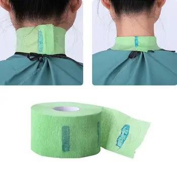 

5 Roll Stretchy Disposable Neck Covering Paper Strip for Barbers Hairdressing