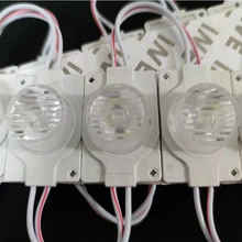 Source de lumière latérale LED 4127, 20 pièces, boîte à lumière latérale 1.5W, module d'éclairage de moto, lentille en PVC, ip66, étanche, enseigne de magasin
