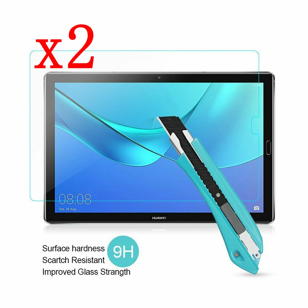 

2Pcs Tablet Tempered Glass for Huawei MediaPad M5 8.4" 9H Premium Screen Protector Cover Full Coverage Film Cover
