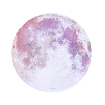 

Beautiful Computer Mouse Padding Mat Ultra Soft Natural Rubber Planet Series Mice Pad Round Gaming Romantic Mouse Pads