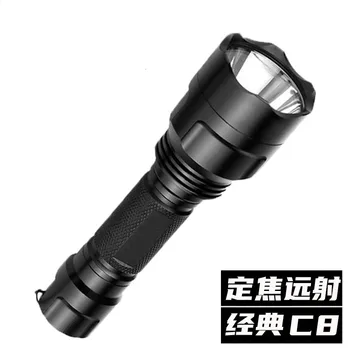 

Waterproof LED Flashlight Custom Glare C8 Flashlight Charging Q5 Lamp Beads Power Torch One Product Dropshipping