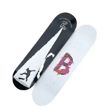 Glass Fiber Skateboard Surface Maple Professional Street Action Double Rocker Skateboard Fashion Gyroroue Entertainment BS50BM