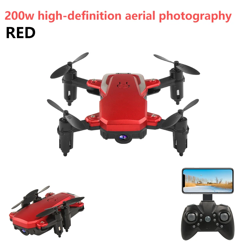 L606 мини-Дрон с камерой 4K HD складные дроны один ключ возврат FPV Quadcopter Follow Me RC вертолет Квадрокоптер детские игрушки - Цвет: 9