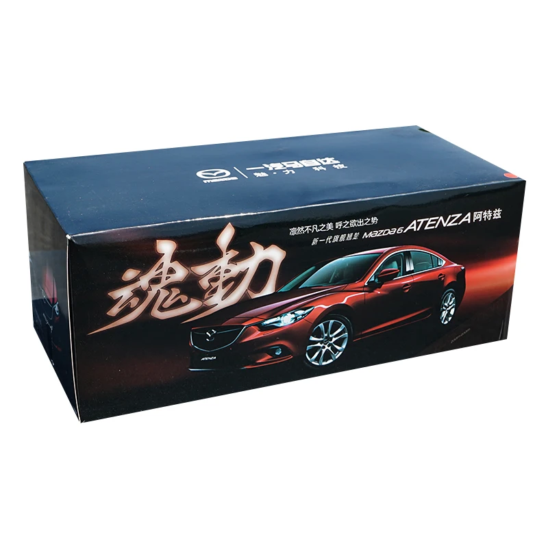 Высокая тщательная 1:18 MAZDA ATENZA сплав модель автомобиля статические металлические модельные автомобили оригинальная коробка для коллекции