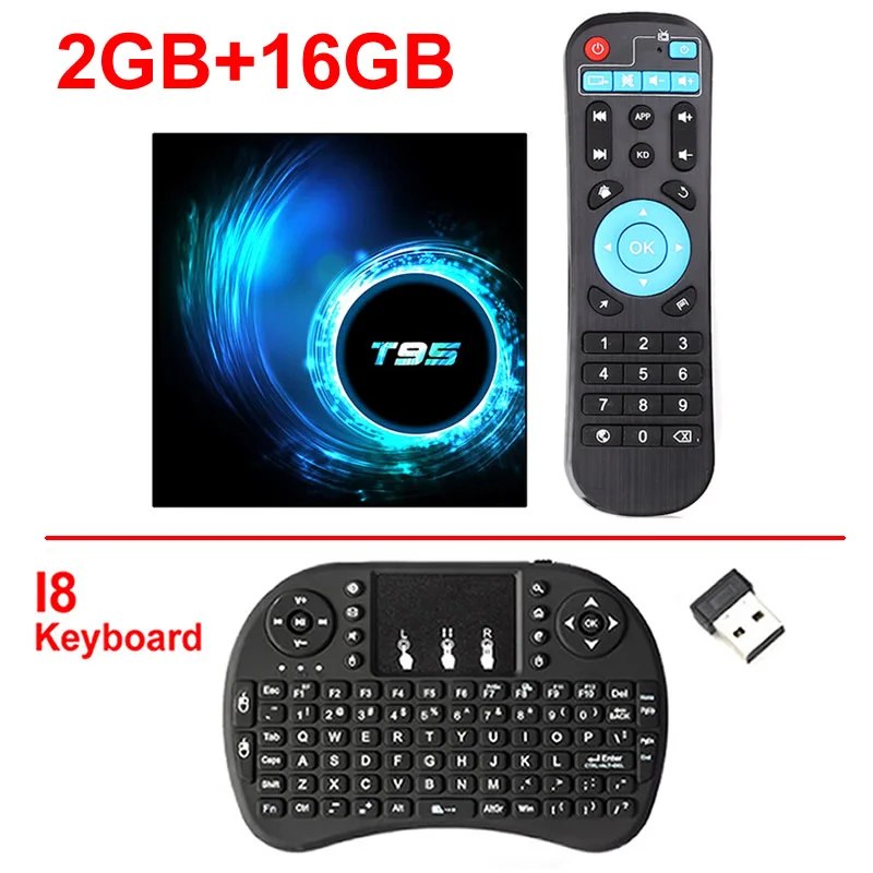 2GB 16GB add I8 T95 6K смарт ТВ коробка Android 10,0 Allwinner H616 4 ядра, 4 Гб Оперативная память 64 Гб Встроенная память WI-FI HDR H.265 6K Media player IPTV Set-top Box - Цвет: 2GB 16GB add I8