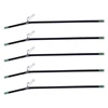 Lot de 5 pièces Anti-enchevêtrement mangeoire Leger Booms avec bouton pression 15/20/22cm outils de pêche ► Photo 3/6