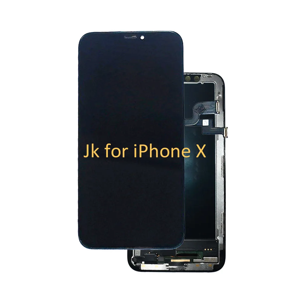 Мягкий ЖК экран JK OLED для iPhone X гибкий сенсорный TFT с дигитайзером в сборе Прямая
