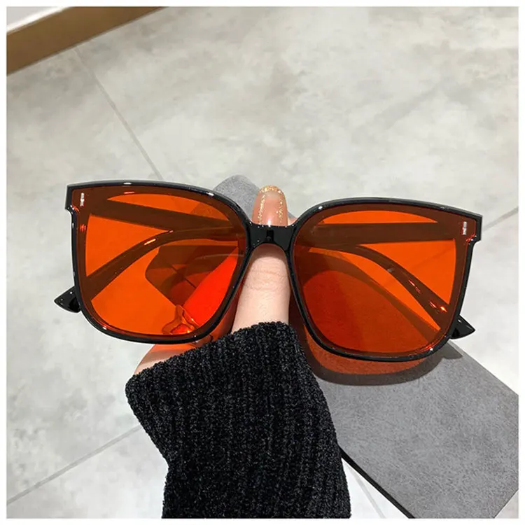 2021 Classic Vintage Square Sunglasses Women Oversized Sunglasses Women Men Retro Black Luxury Sun Glasses Goggle Oculos UV400 square sunglasses women