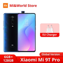 Глобальная версия Xiaomi Mi 9T Pro, 6 ГБ ОЗУ, 128 Гб ПЗУ, Snapdragon 855, 48мп, камера AI, NFC, аккумулятор 4000 мАч, 6,39 дюйма, AMOLED экран