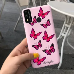 Floral Silicone Soft Slim Protective Phone Case Cover for Honor 9X Lite (Picture-C01)