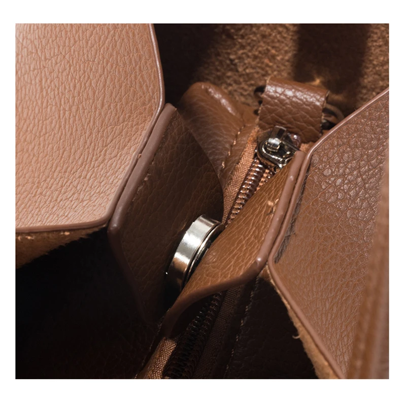 MABULA High Quality Soft Leather Top Handbags For Women Casual Small Shoulder Cross Body Bags Female Fashion Messenger Bag