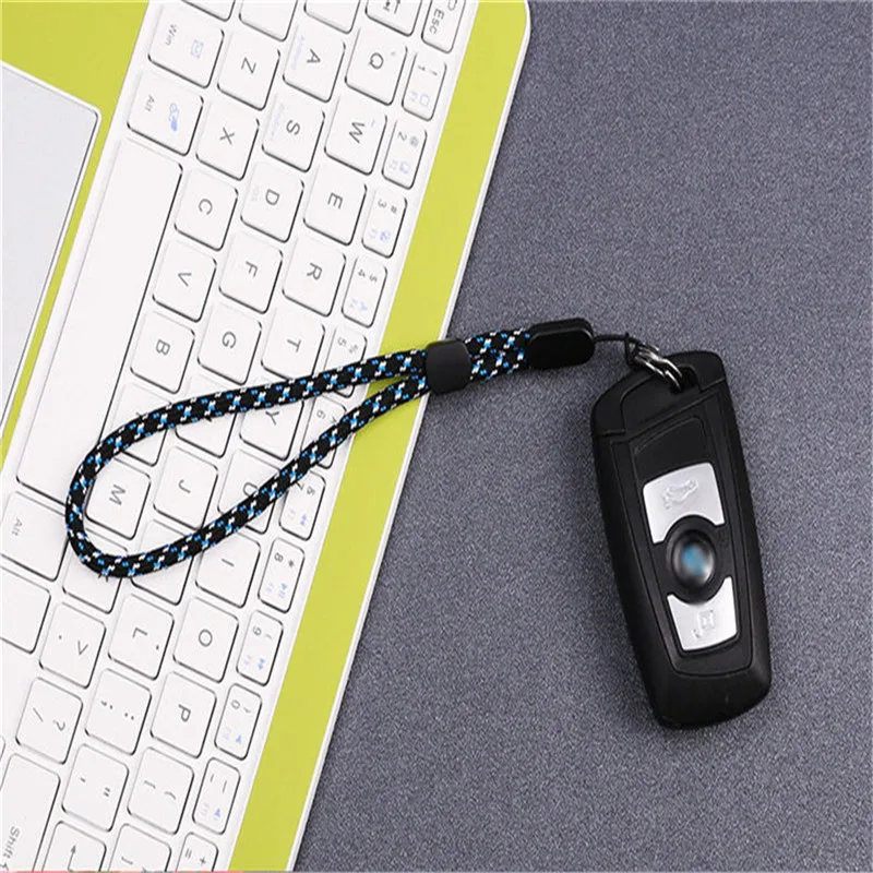 

Car key chain car keyring hanging rope chain unisex wrist anti-fall anti-lost sling