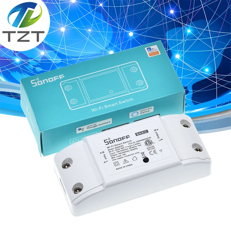 Беспроводной выключатель Itead Sonoff Basic R2 Wi Fi смарт своими руками удаленный света