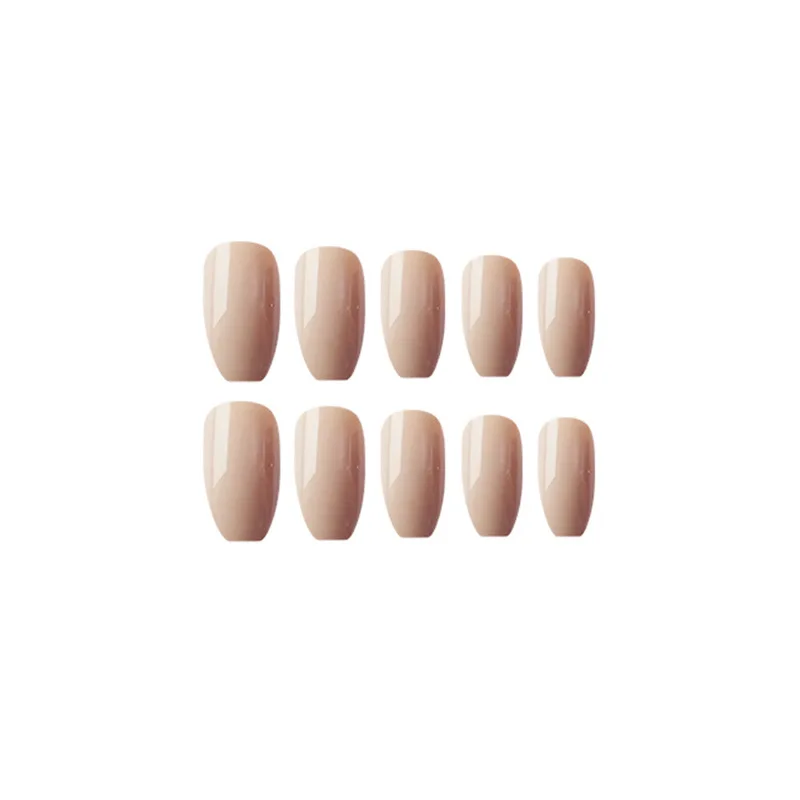Nusx Nude Extra Long False Nails Tips Oval Sharp End Stilettos Fake Nail Nude Color UV 5
