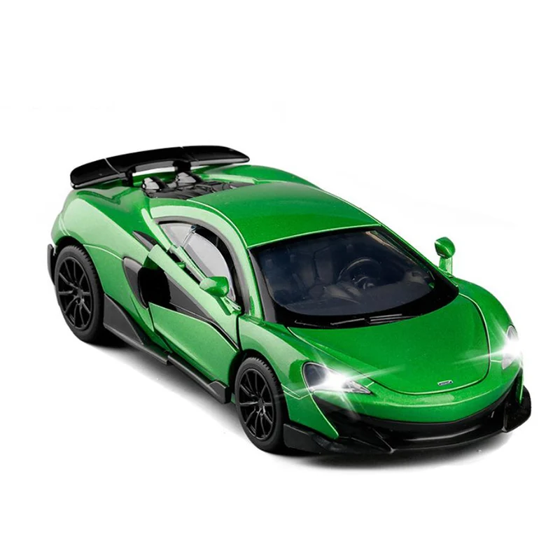 Высококлассная модель автомобиля 1:32 600LT литая из сплава Supercar игрушечная