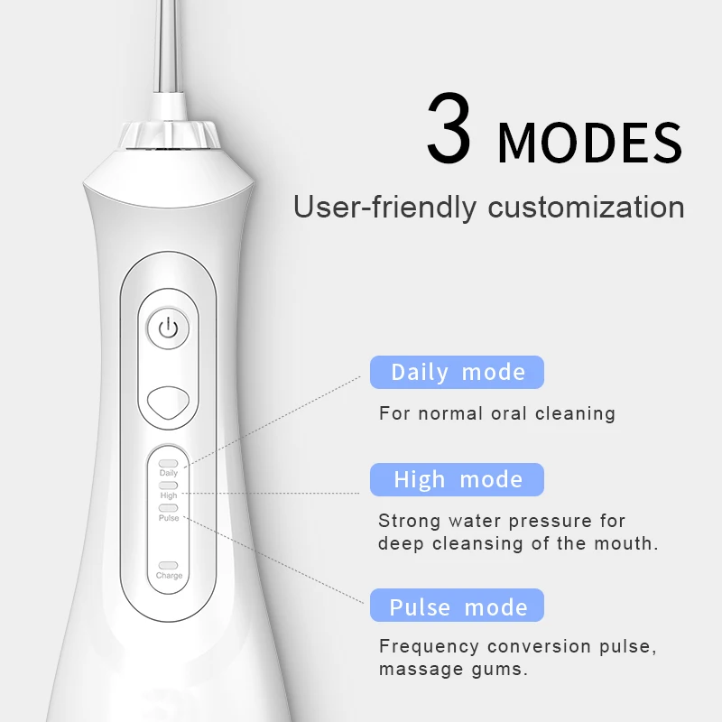 SEAGO ирригатор для полости рта портативная водяная Флоссер USB перезаряжаемая