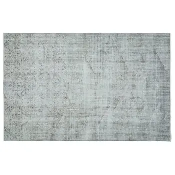 

Handmade Blue Vintage Overdyed Turkish Area Rug 200x304 Cm-6'7''X9'12''