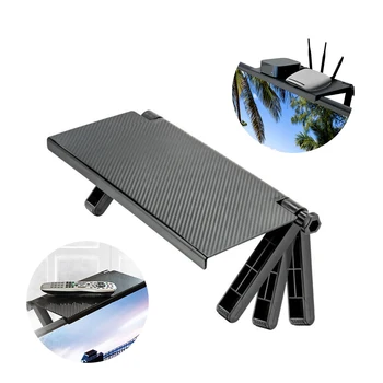 

1/2PCS Adjustable TV Screen Top Storage Shelf Rack Holder Computer Monitor Desktop Stand TV Rack Display Shelf Storage Rack New