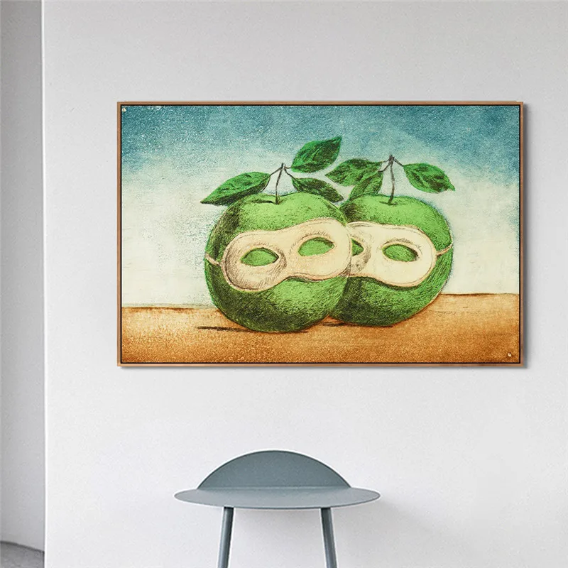 

Wall Art Canvas Prints Pictures For Living Room Modern Pictures Home Decoration The Hesitation Waltz 1950 By Rene Magritte