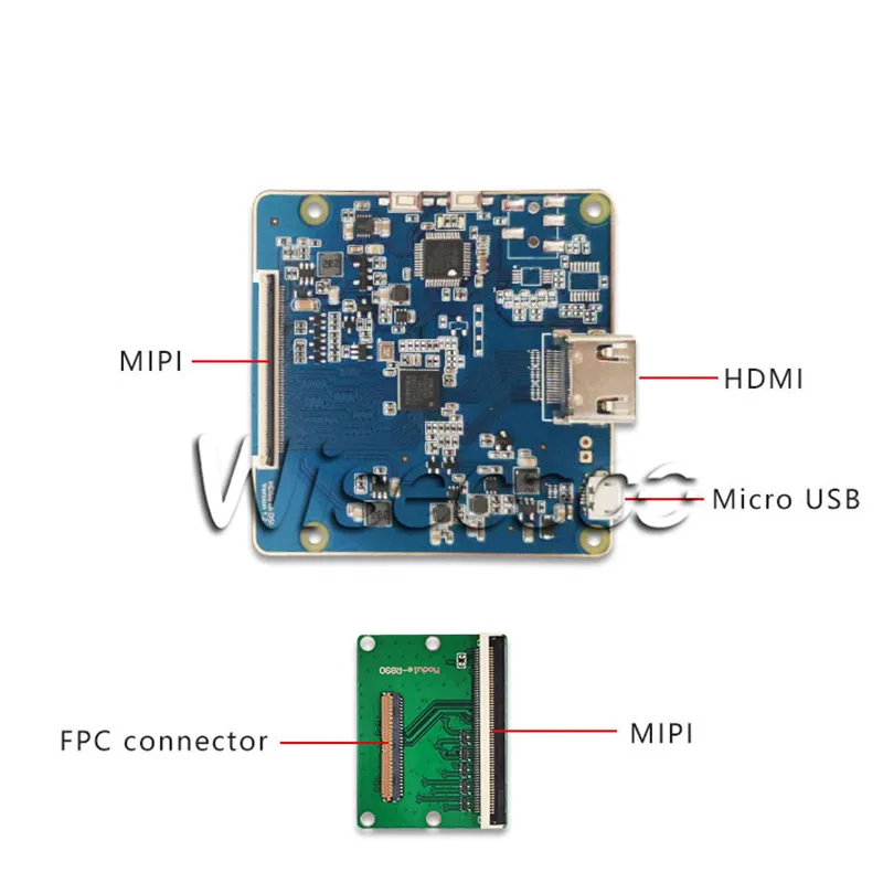 Wisecoco 8,9 дюймов 2K TFT ЖК-экран DLP SLA 3d принтер дисплей 2560*1600 HDMI привод плата для Wanhao Дубликатор 8 D8 панель