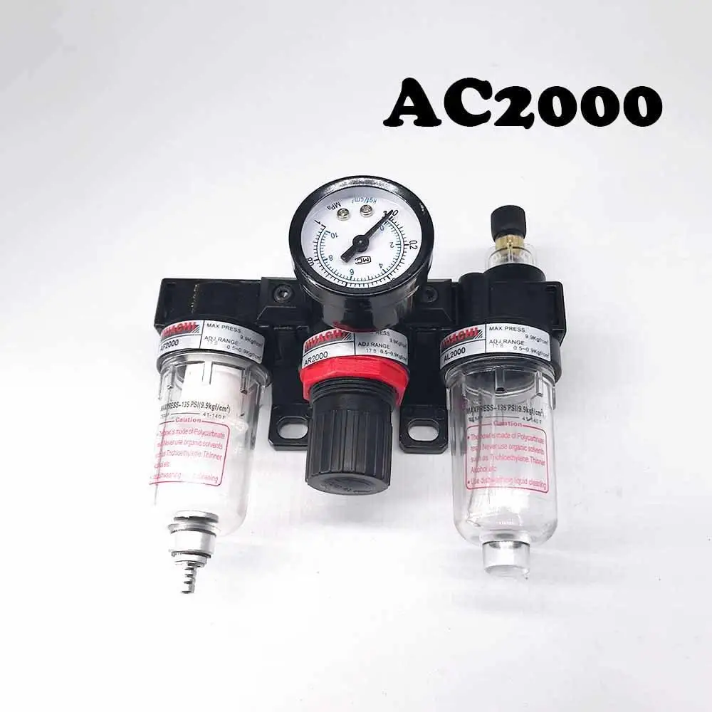 

AC2000 Free shippingair filter lubricator source treatment unit pressure Oil/water separation
