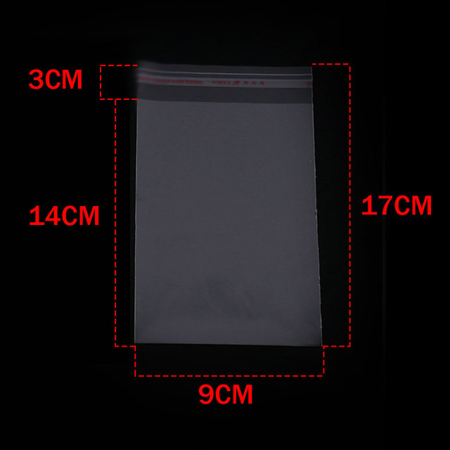 Self Adhesive Seal Poly Bag Various Models Resealable Plastic Packaging Bag for DIY Jewelry Making Ziplock Bag Wholesale