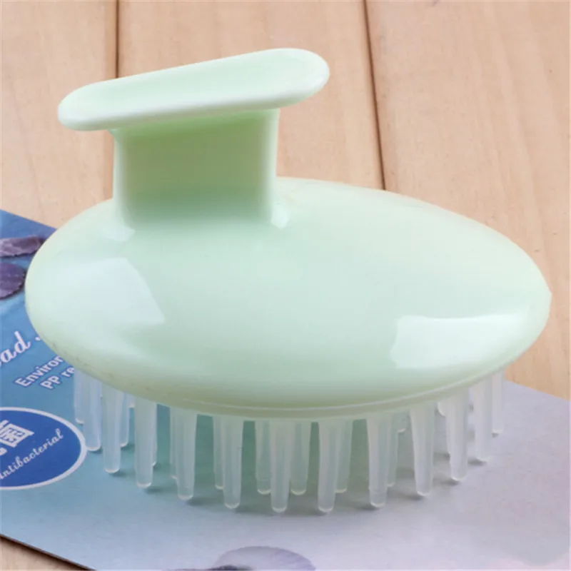 1 Pc Silicone Shampoo Head Massage Hair Comb Shower Brush Hairs Care Spa Manual Head Scalp Combs for Men Women Hair Washing