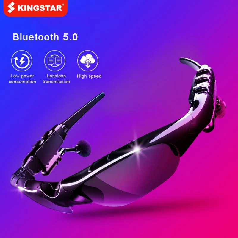 Bluetooth 5.0 Sunglasses Headphones Outdoor Smart Glasses HD Calls Sun Glasses Wireless Headset