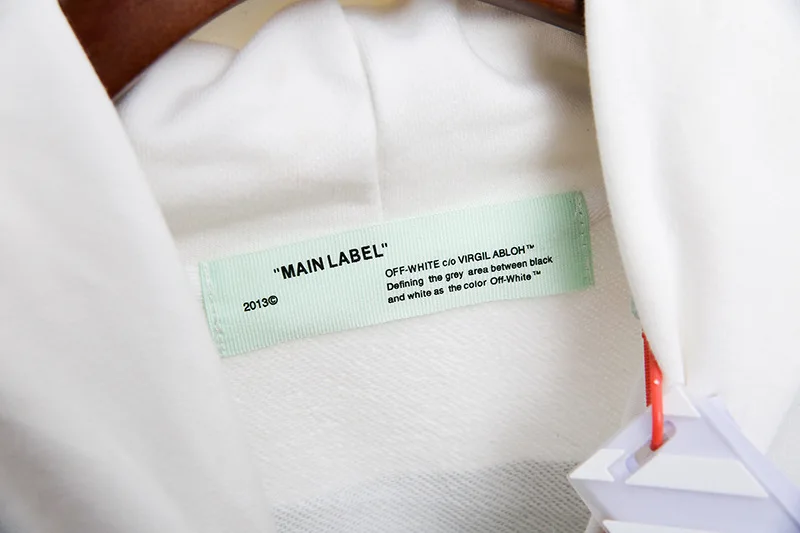 Off-white Ow зеленые клетчатые хлопковые мужские толстовки с квадратным принтом спортивные женские пальто с капюшоном