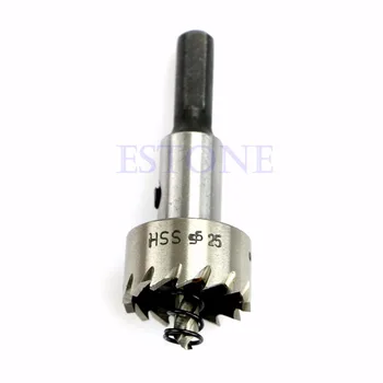 

Drop Ship 25mm HSS Carbide Tip Drill Bit Hole Saw Set Stainless Steel Metal Alloy New
